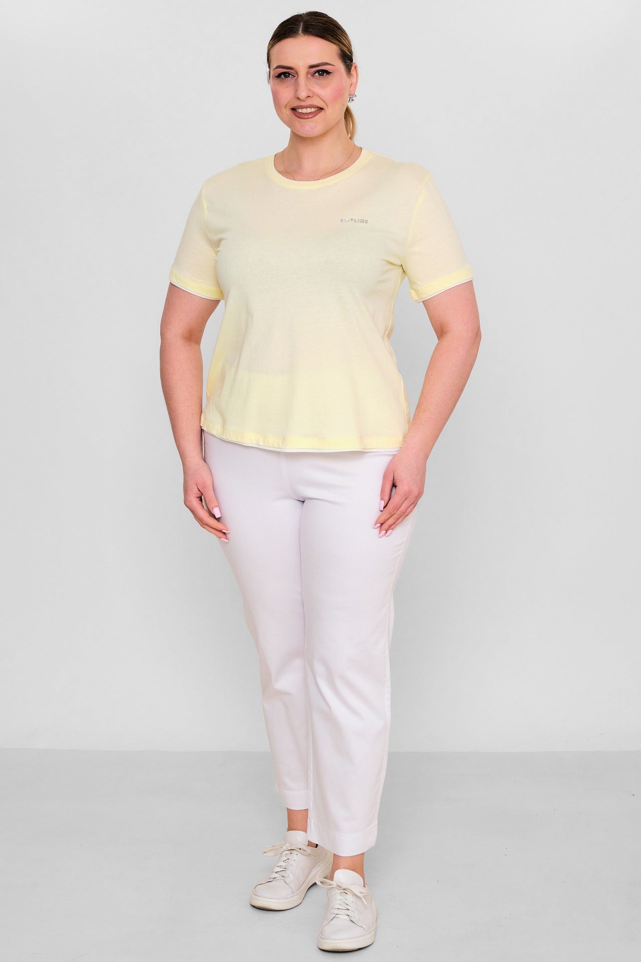 Elitline - Plus Size Blouse (ELT26Y3-39-4003) - 8690200148774
