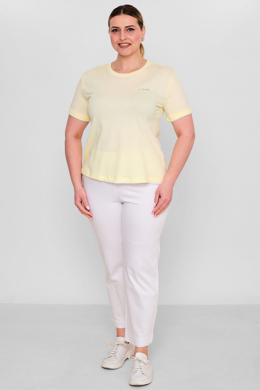 Elitline - Plus Size Blouse (ELT26Y3-39-4003) - 8690200148774