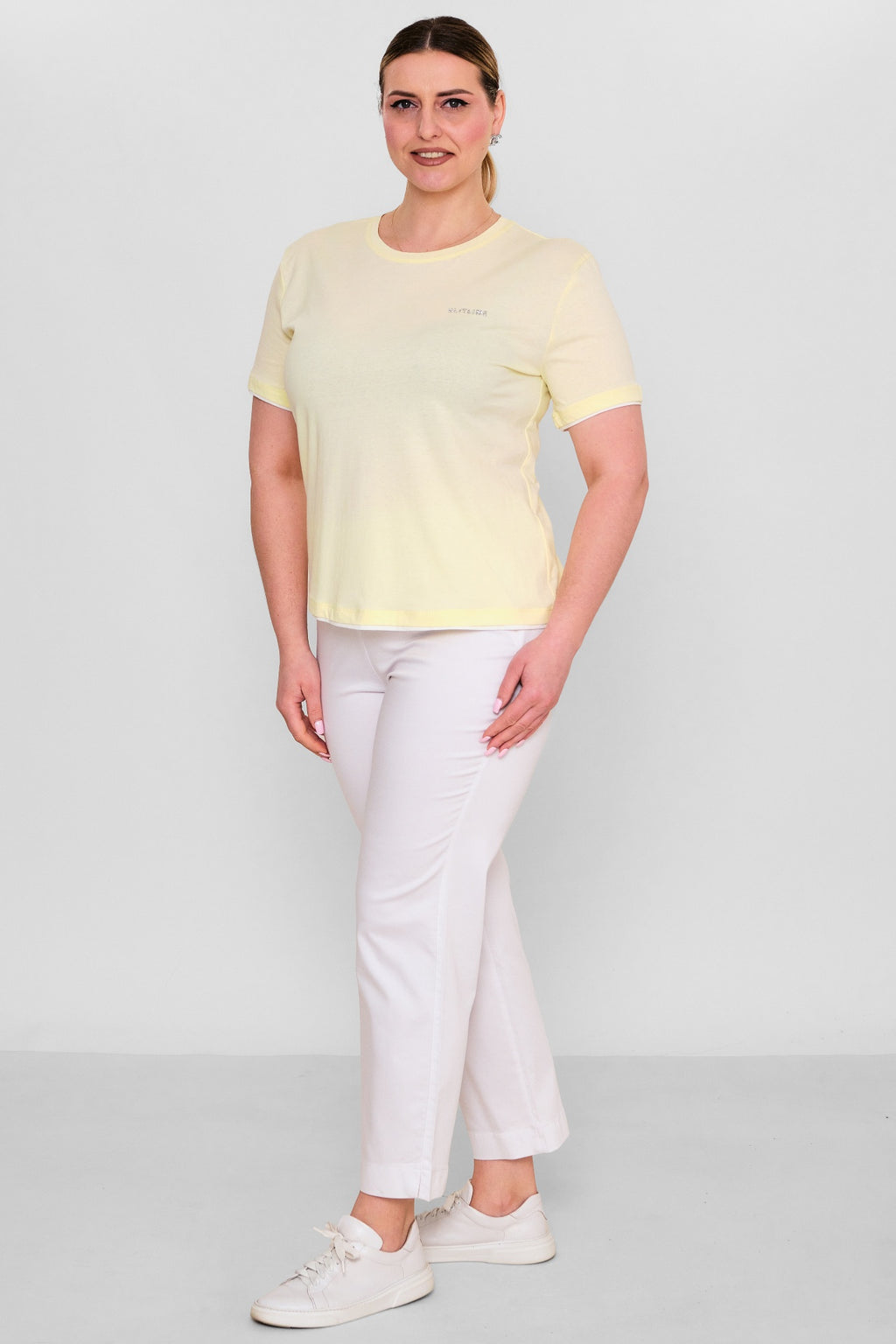 Elitline - Plus Size Blouse (ELT26Y3-39-4003) - 8690200148774