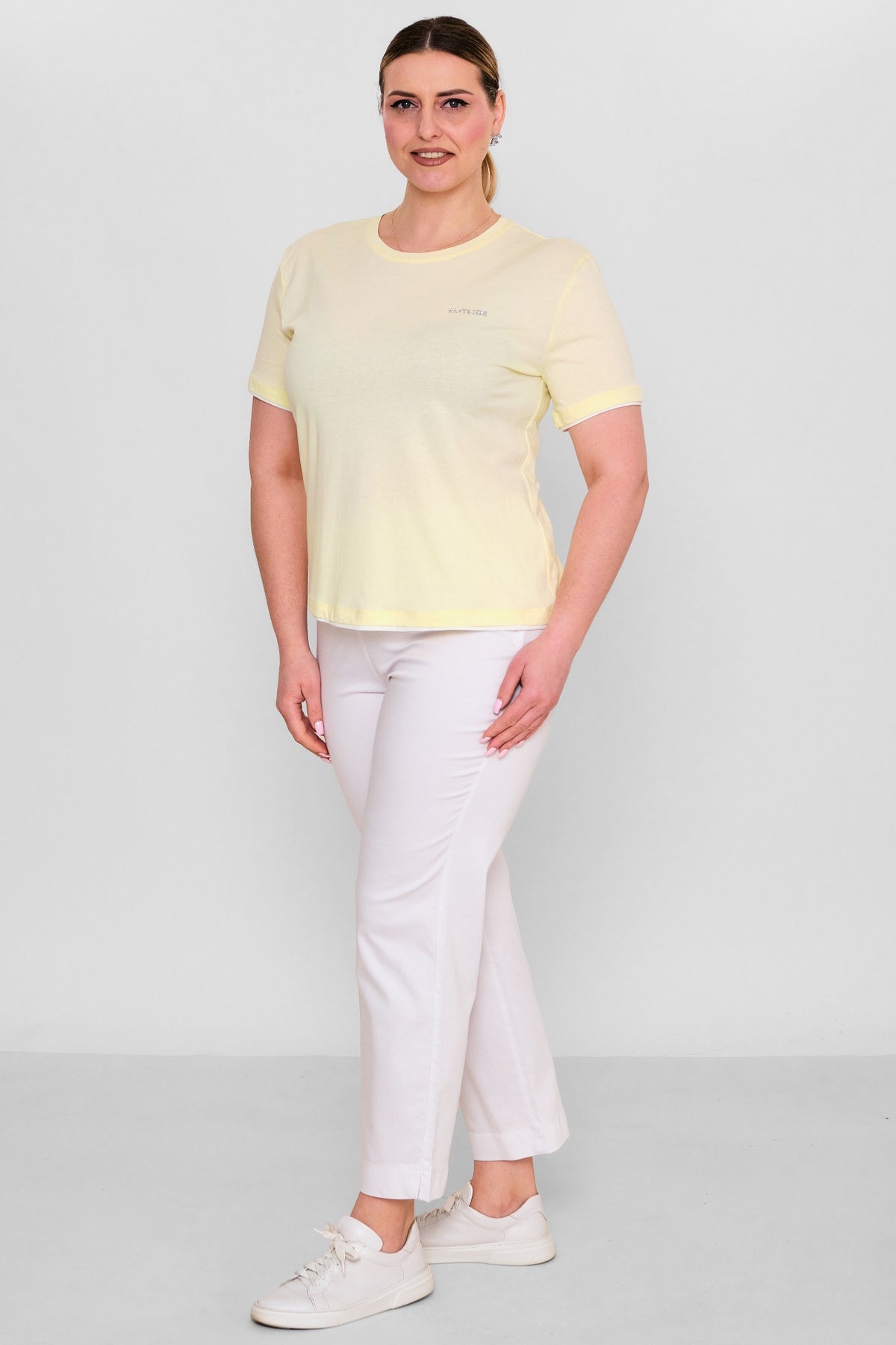 Elitline - Plus Size Blouse (ELT26Y3-39-4003) - 8690200148774