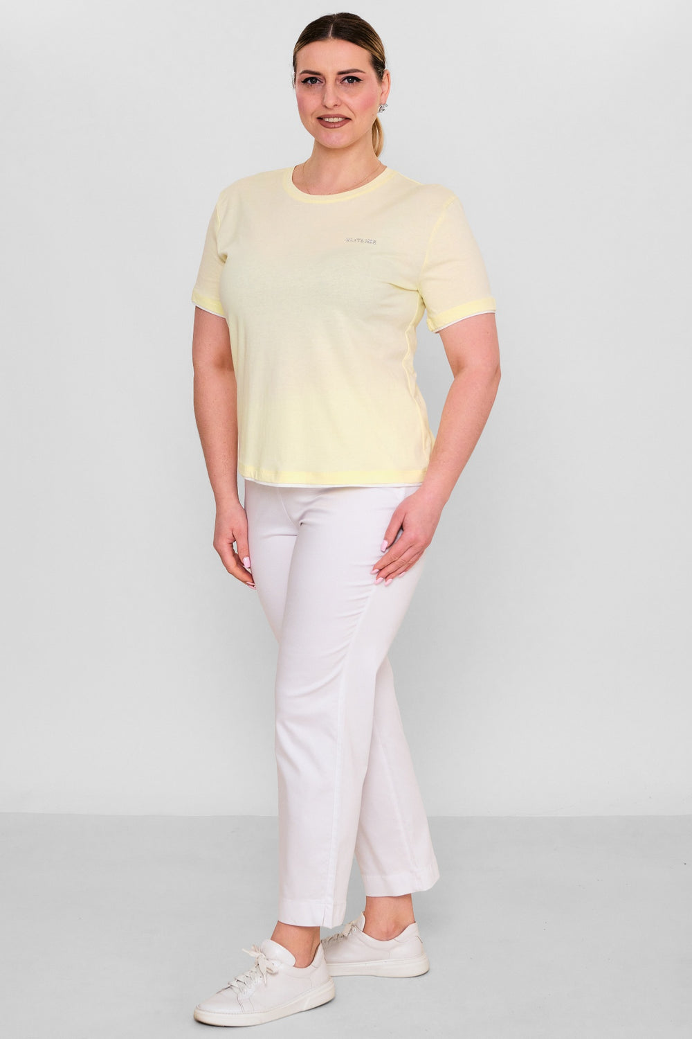Elitline - Plus Size Blouse (ELT26Y3-39-4003) - 8690200148774