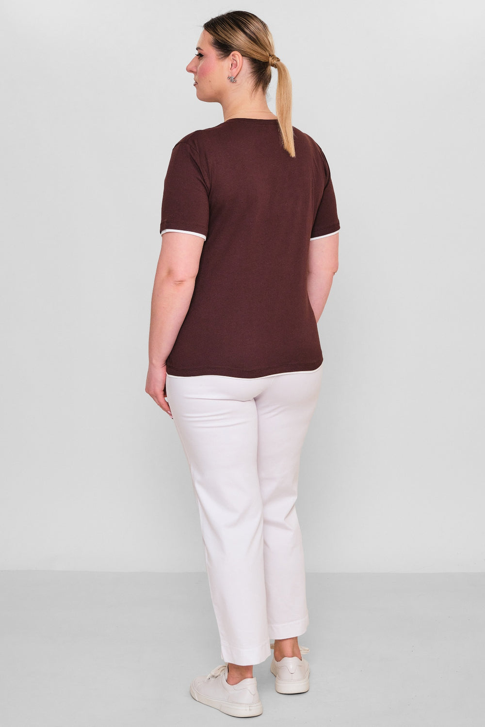 Elitline - Plus Size Blouse (ELT26Y3-39-4003) - 8690200148781