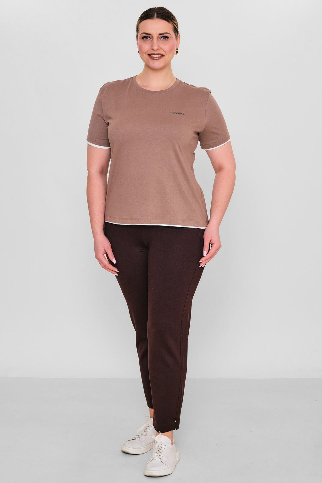 Elitline - Plus Size Blouse (ELT26Y3-39-4003) - 8690200148804
