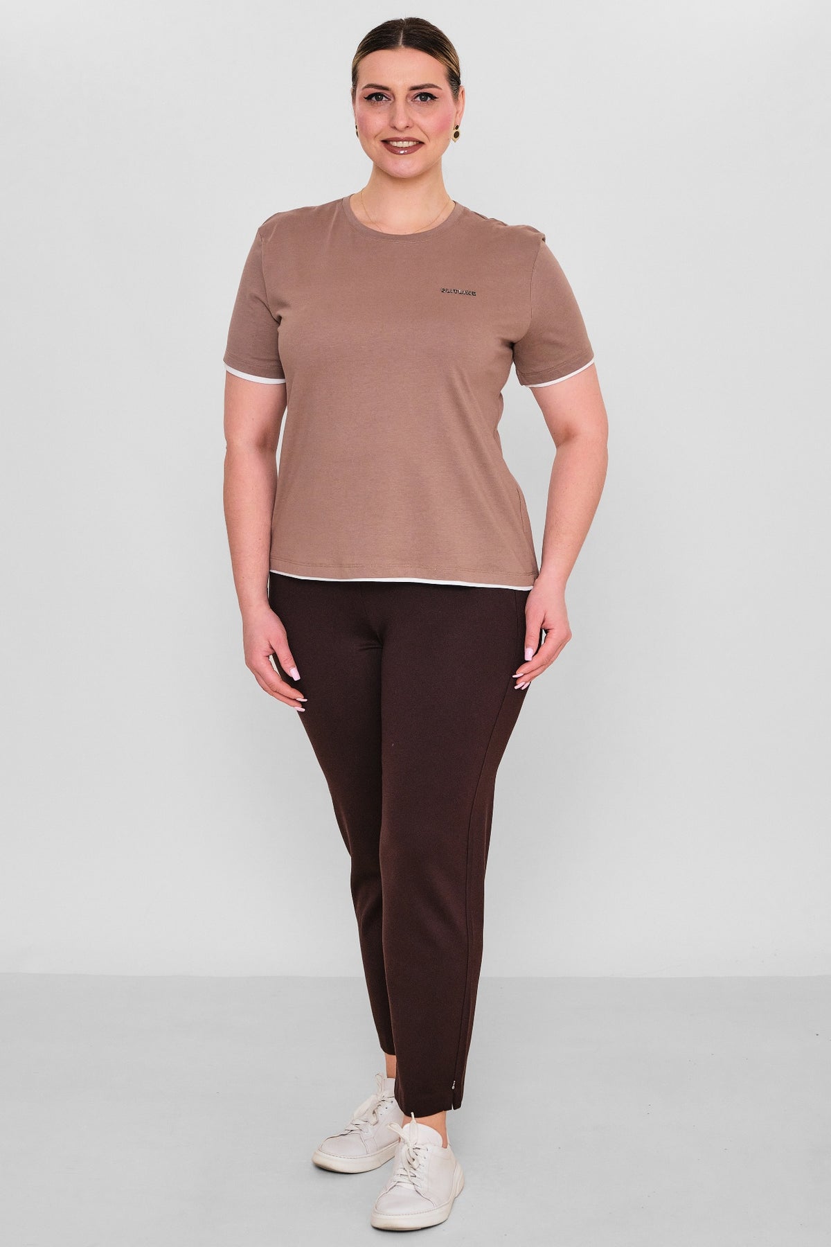 Elitline - Plus Size Blouse (ELT26Y3-39-4003) - 8690200148804