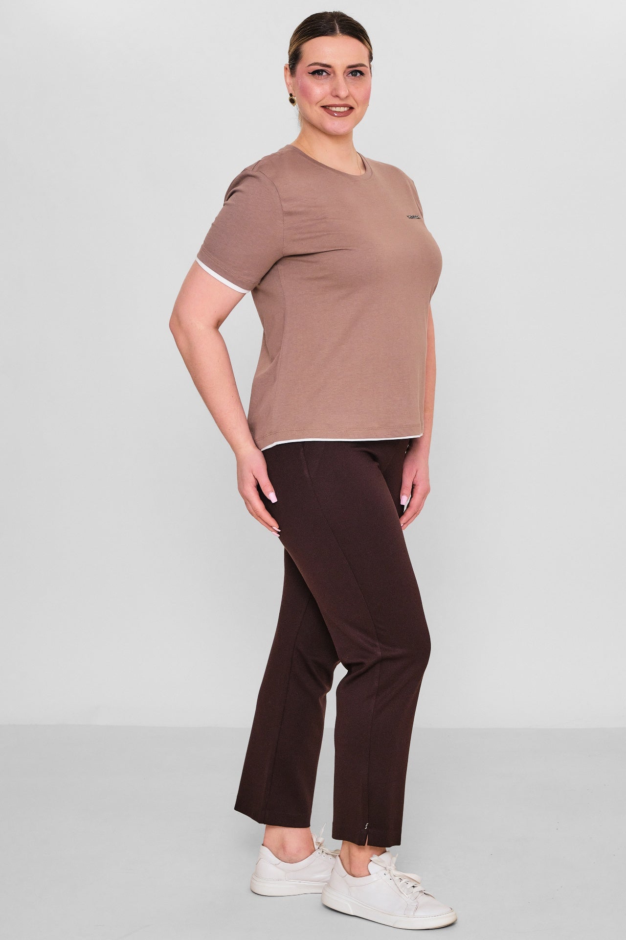 Elitline - Plus Size Blouse (ELT26Y3-39-4003) - 8690200148804