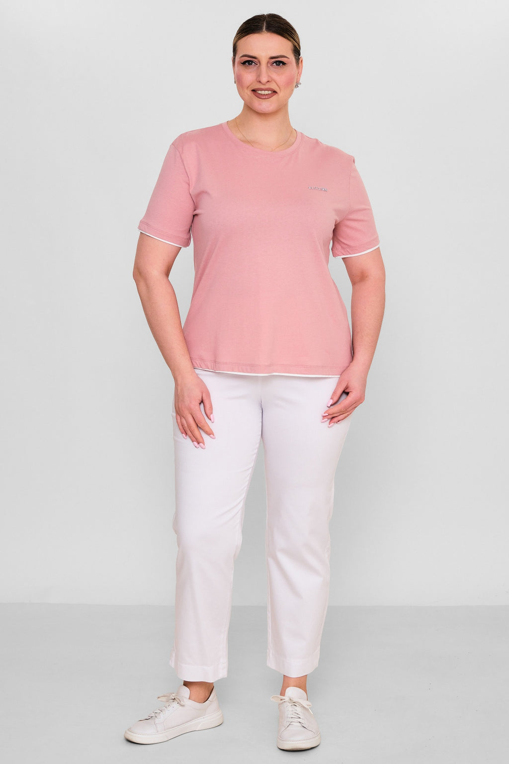 Elitline - Plus Size Blouse (ELT26Y3-39-4003) - 8690200148828