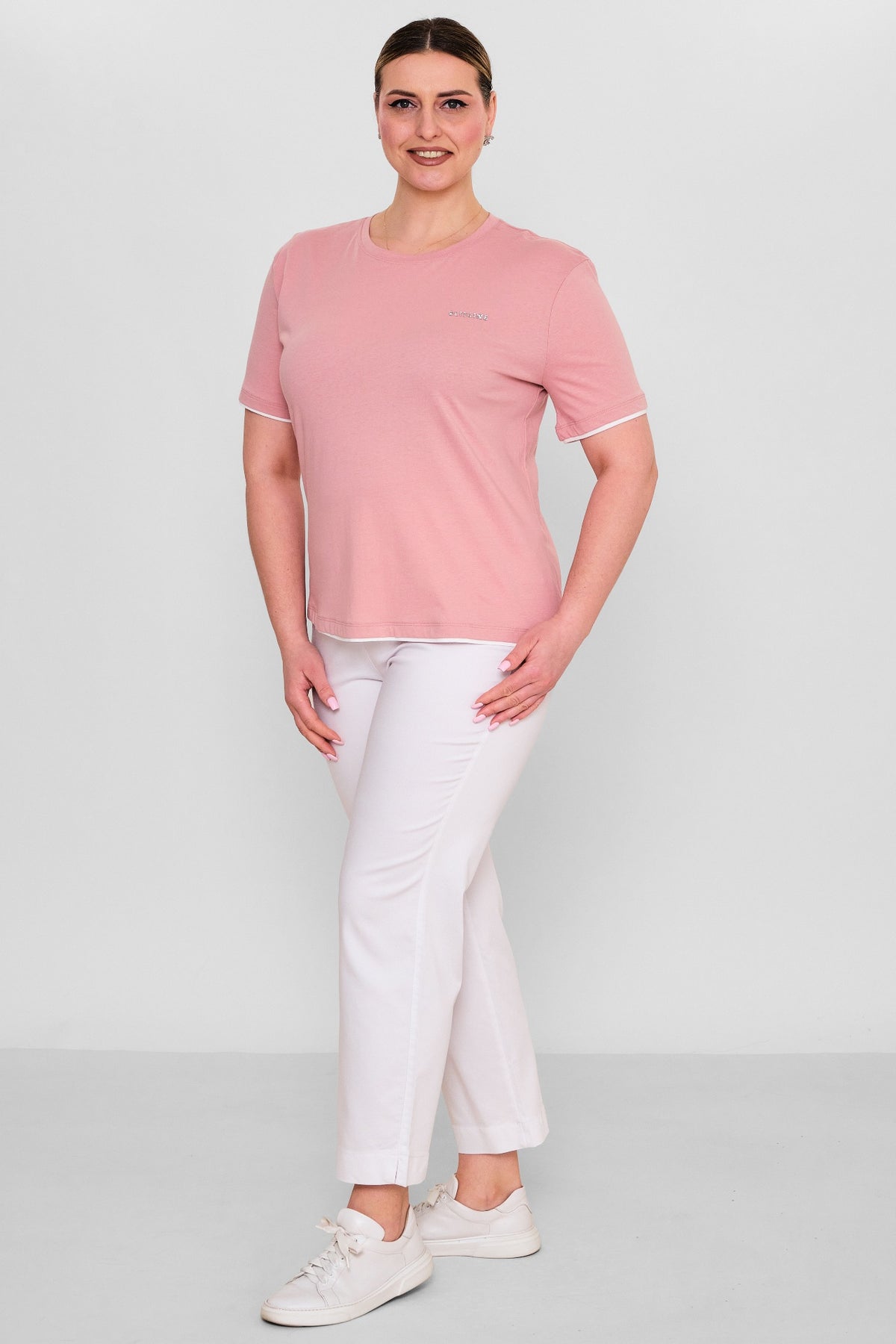 Elitline - Plus Size Blouse (ELT26Y3-39-4003) - 8690200148828
