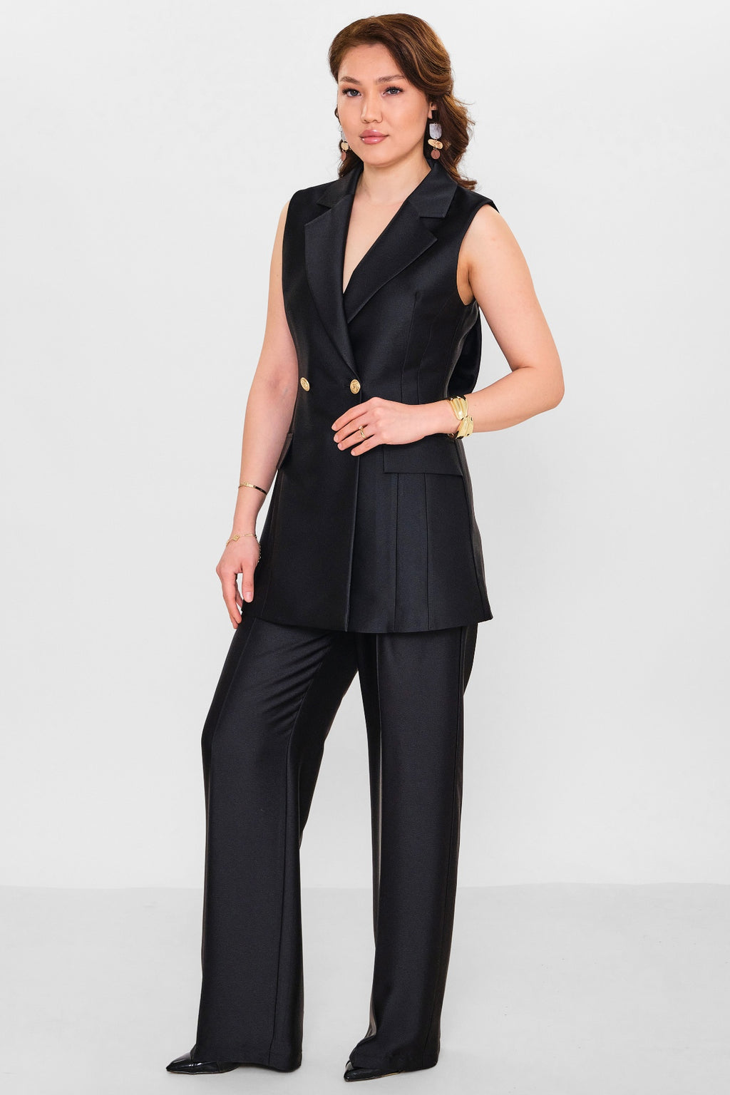 Fimore - Plus Size Waistcoat (FMR26Y7362-18) - 8690200148835