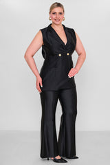 Fimore - Plus Size Waistcoat (FMR26Y8957-18) - 8690200148859