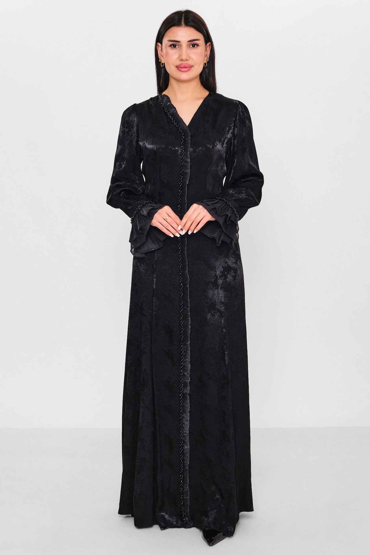 Nupel li̇ne - Plus Size Dress (NPL26Y5138) - 8690200148866