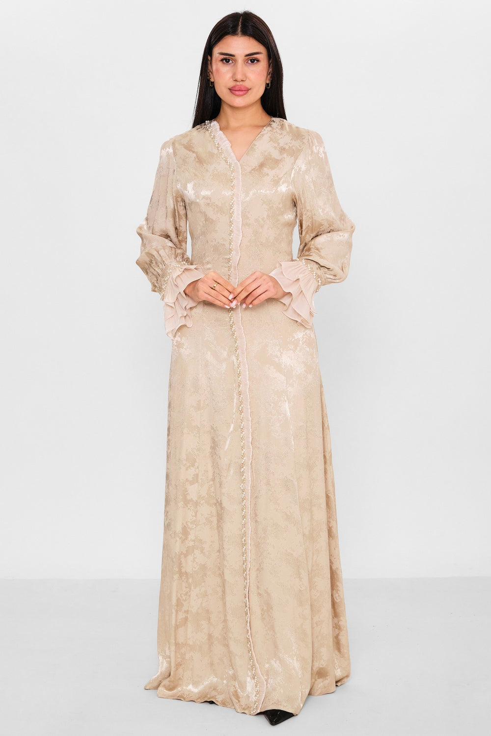 Nupel li̇ne - Plus Size Dress (NPL26Y5138) - 8690200148873