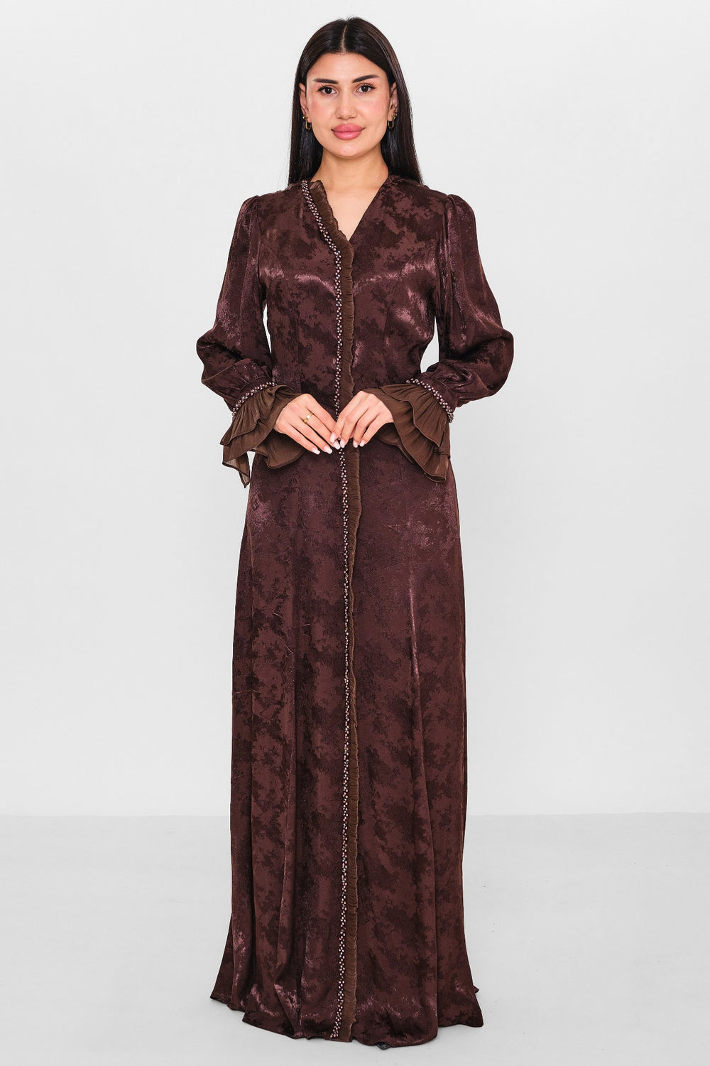 Nupel li̇ne - Plus Size Dress (NPL26Y5138) - 8690200148880
