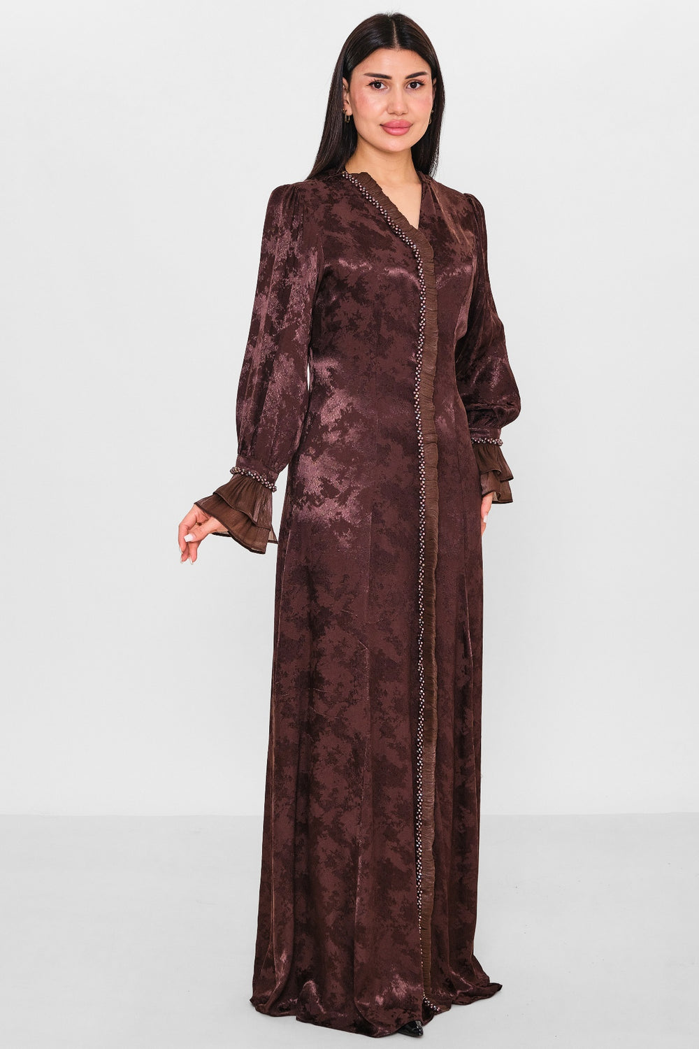 Nupel li̇ne - Plus Size Dress (NPL26Y5138) - 8690200148880