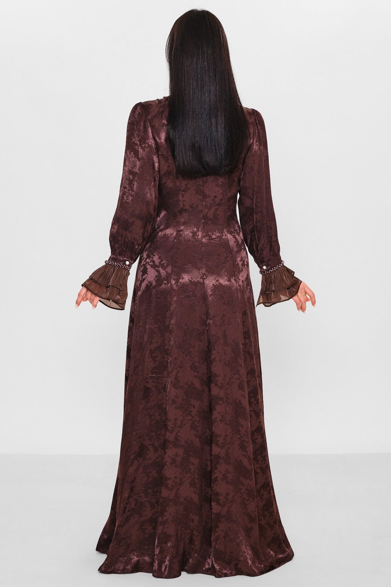 Nupel li̇ne - Plus Size Dress (NPL26Y5138) - 8690200148880