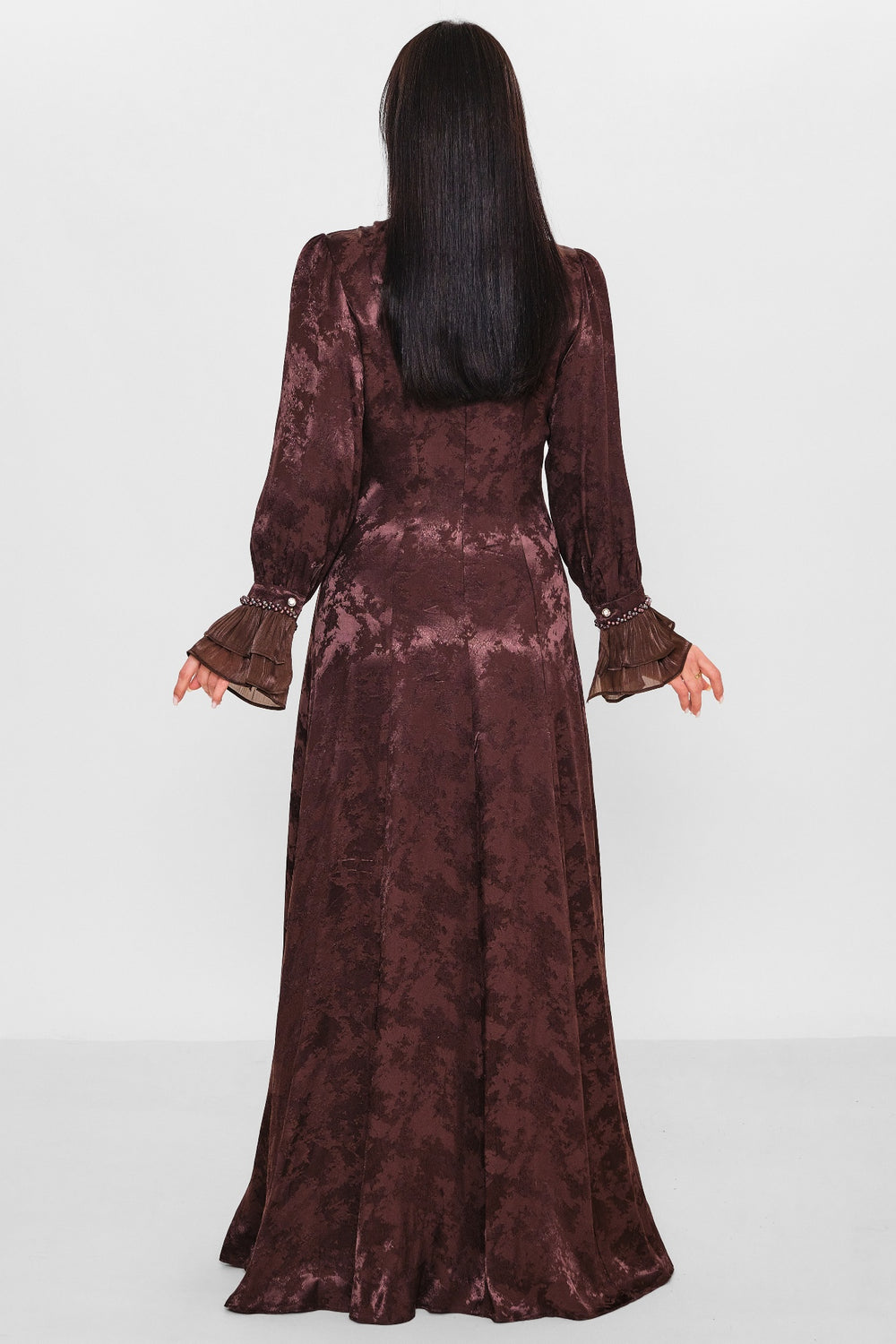 Nupel li̇ne - Plus Size Dress (NPL26Y5138) - 8690200148880