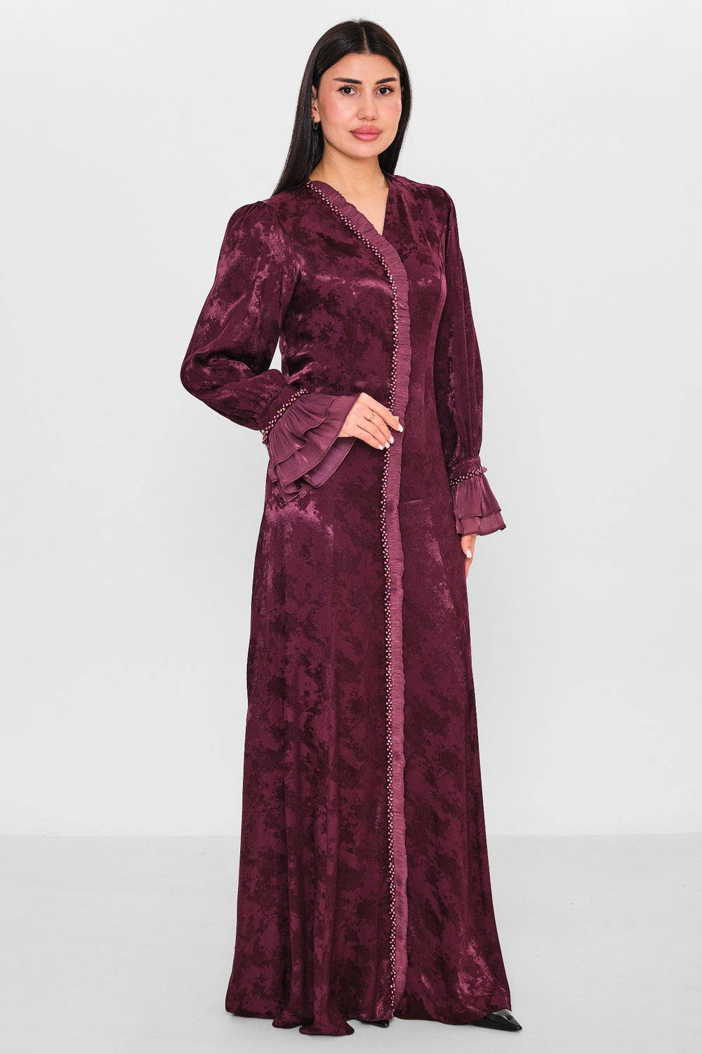 Nupel li̇ne - Plus Size Dress (NPL26Y5138) - 8690200148897