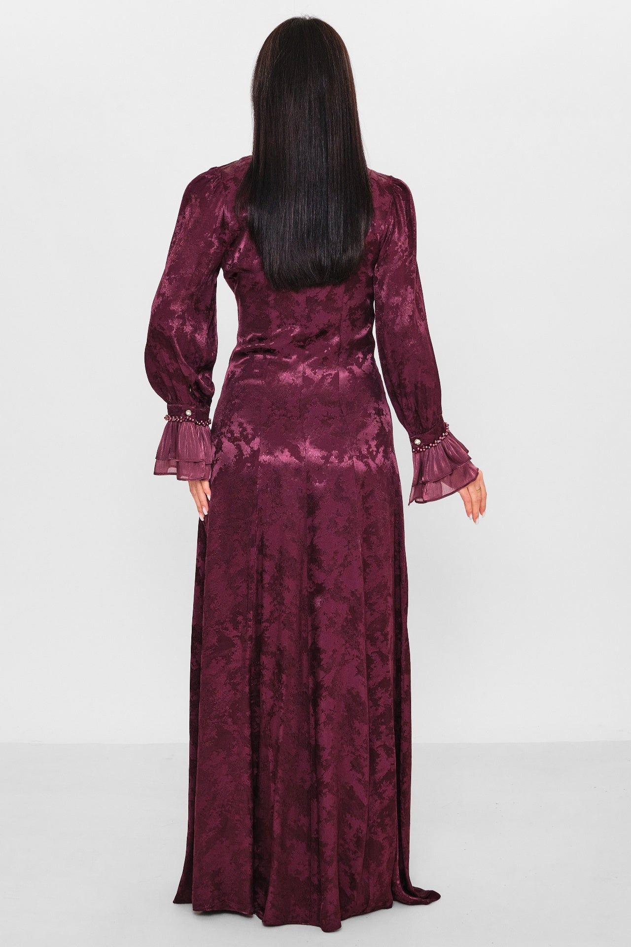 Nupel li̇ne - Plus Size Dress (NPL26Y5138) - 8690200148897