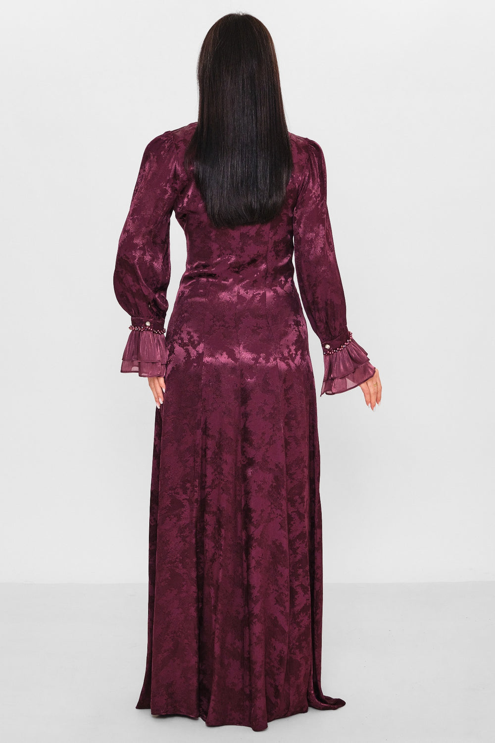 Nupel li̇ne - Plus Size Dress (NPL26Y5138) - 8690200148897