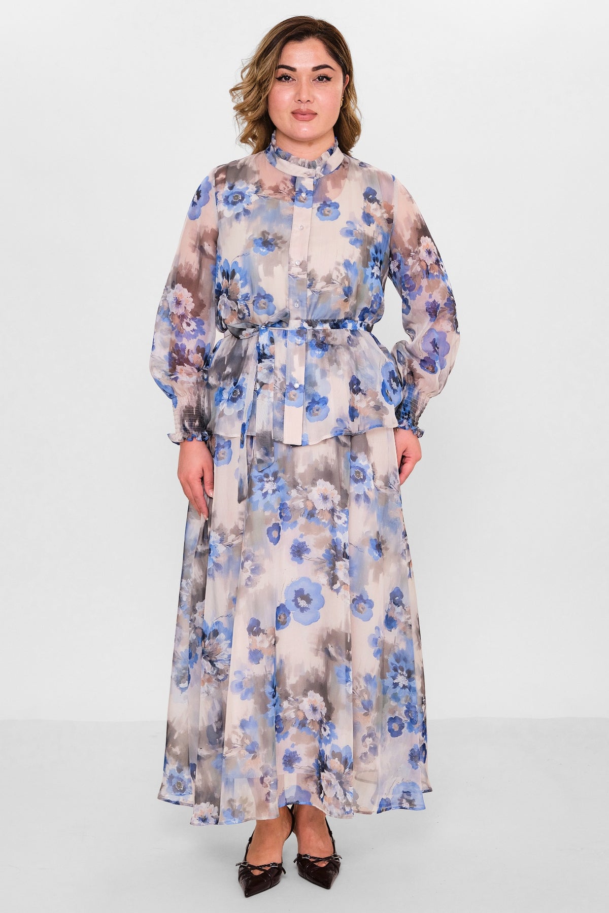 Dress port - Plus Size Suit (DSP26Y3478) - 8690200149207