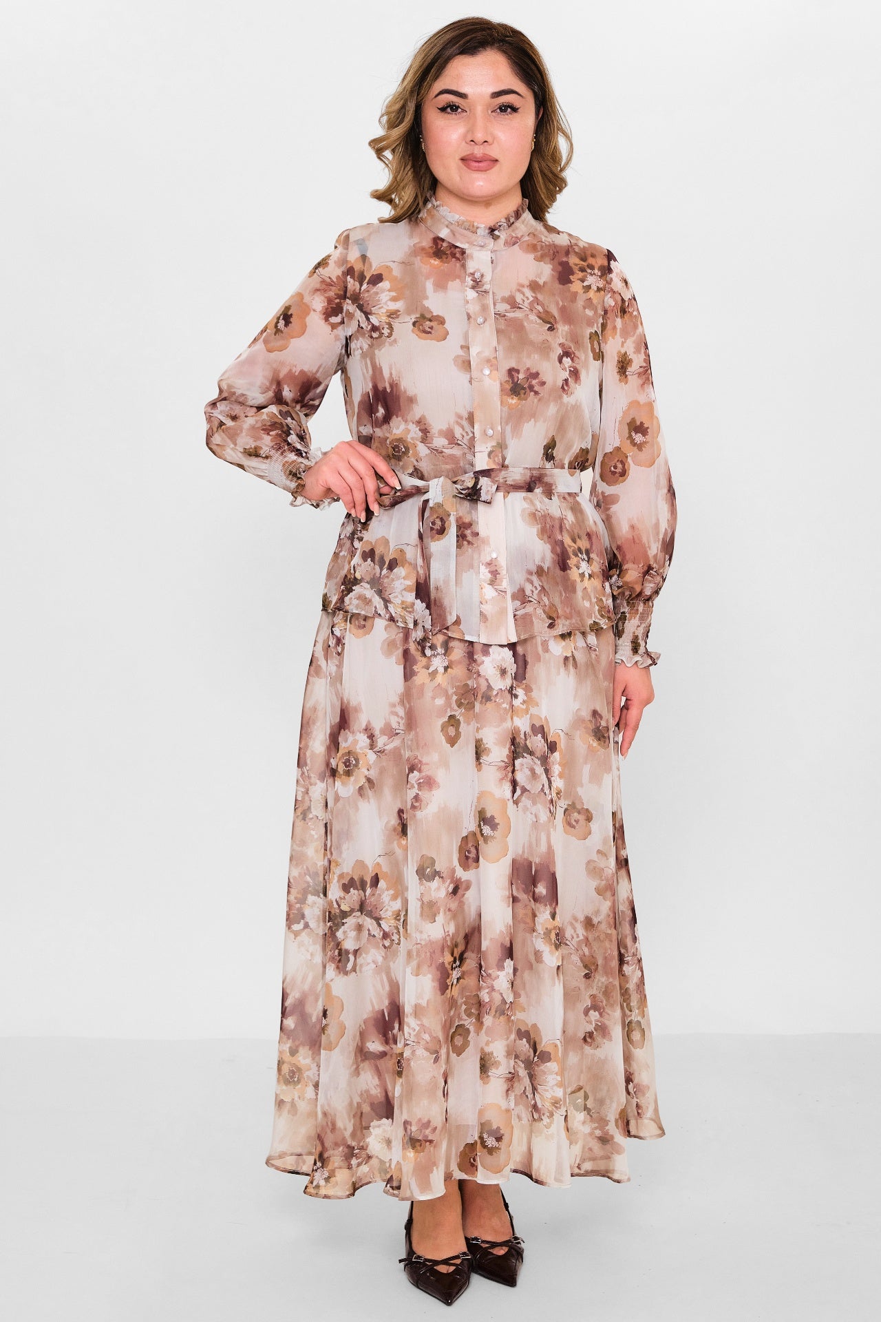 Dress port - Plus Size Suit (DSP26Y3478) - 8690200149214