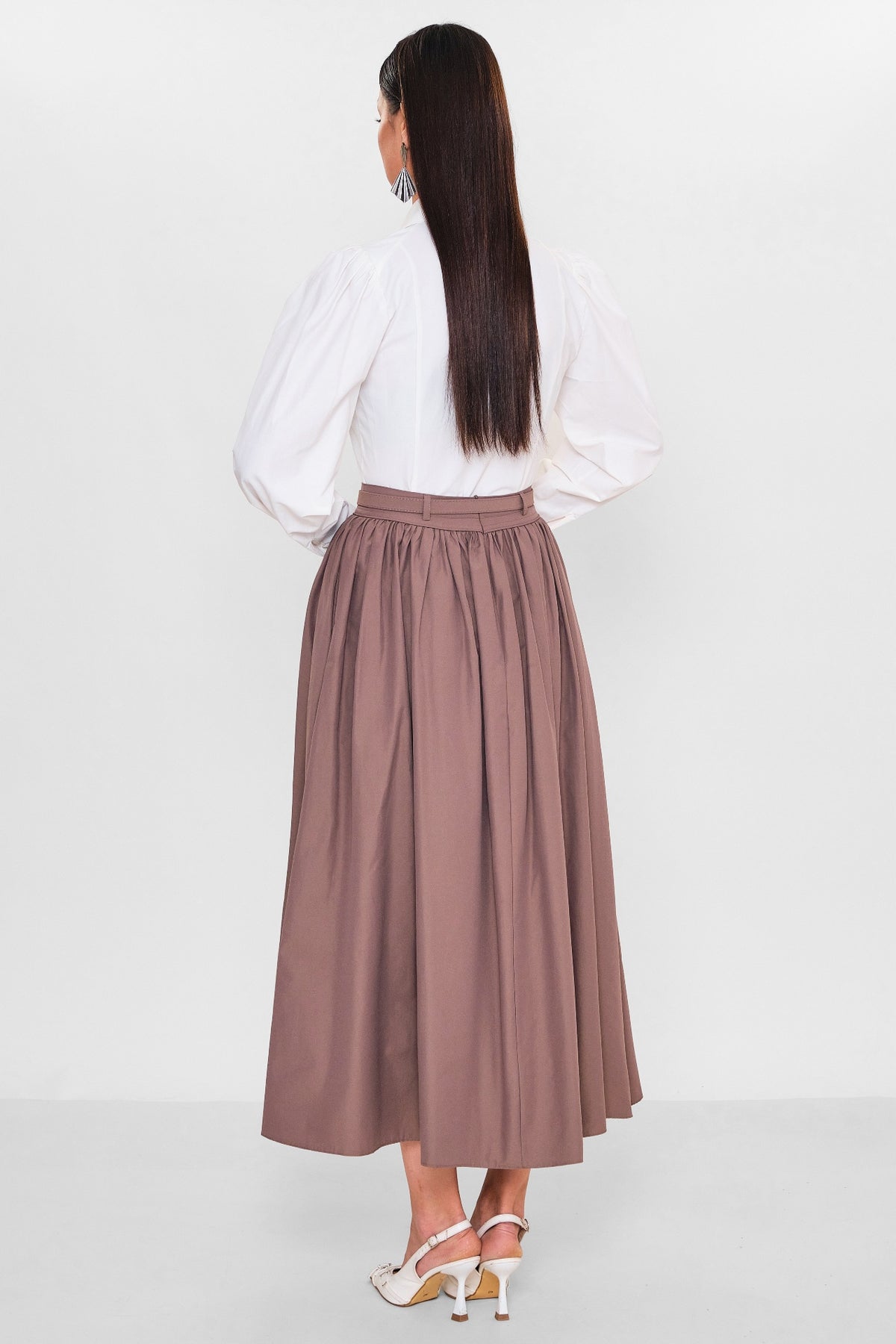 Mamulier - Plus Size Skirt (MML26Y6874) - 8690200149320