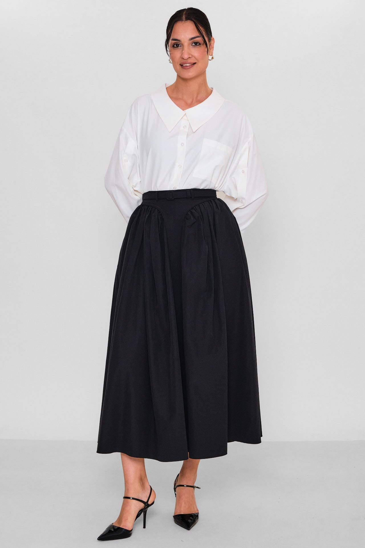 Mamulier - Plus Size Skirt (MML26Y6874) - 8690200149337