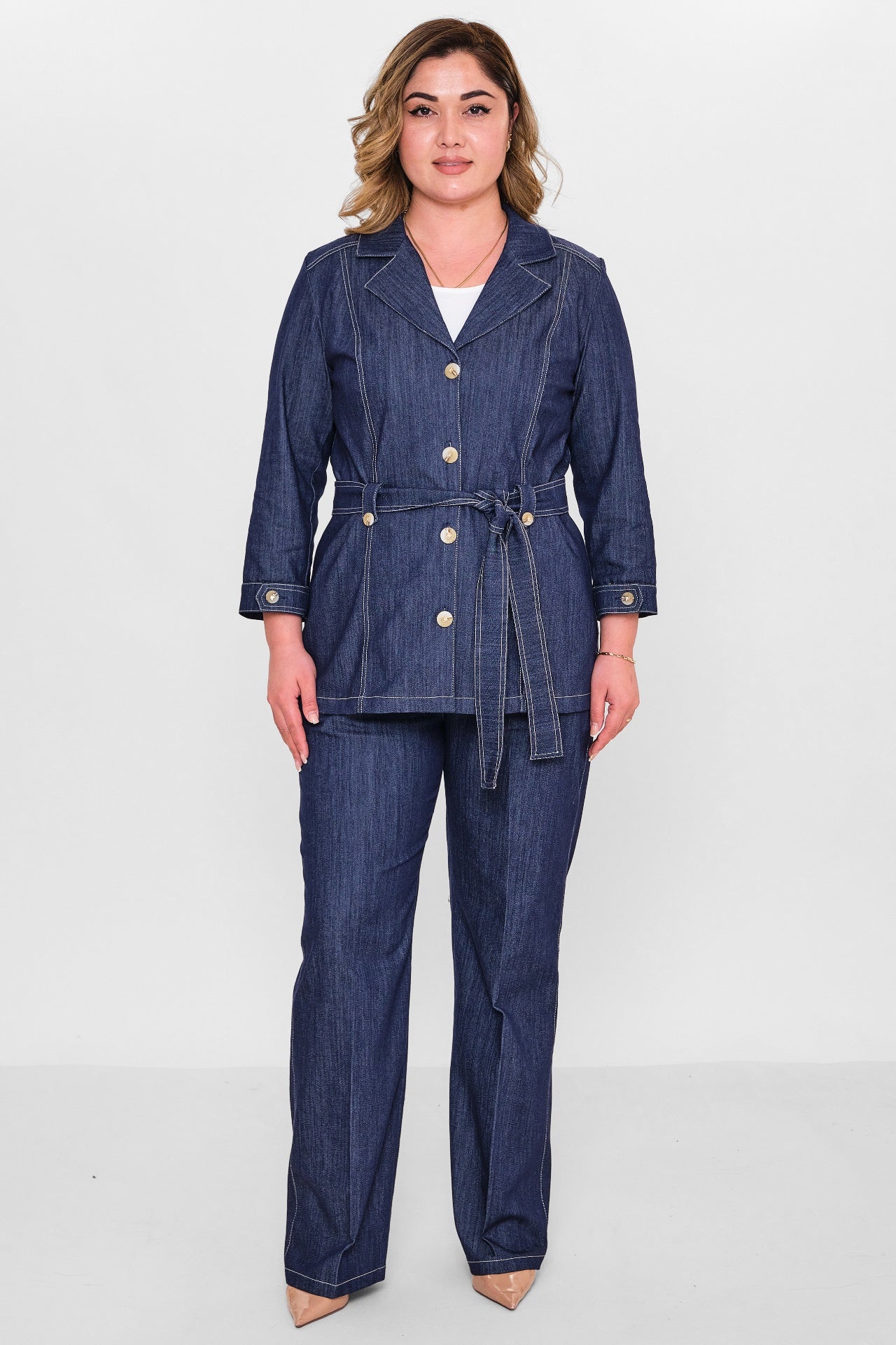 Dress port - Plus Size Suit (DSP26Y3436) - 8690200149399