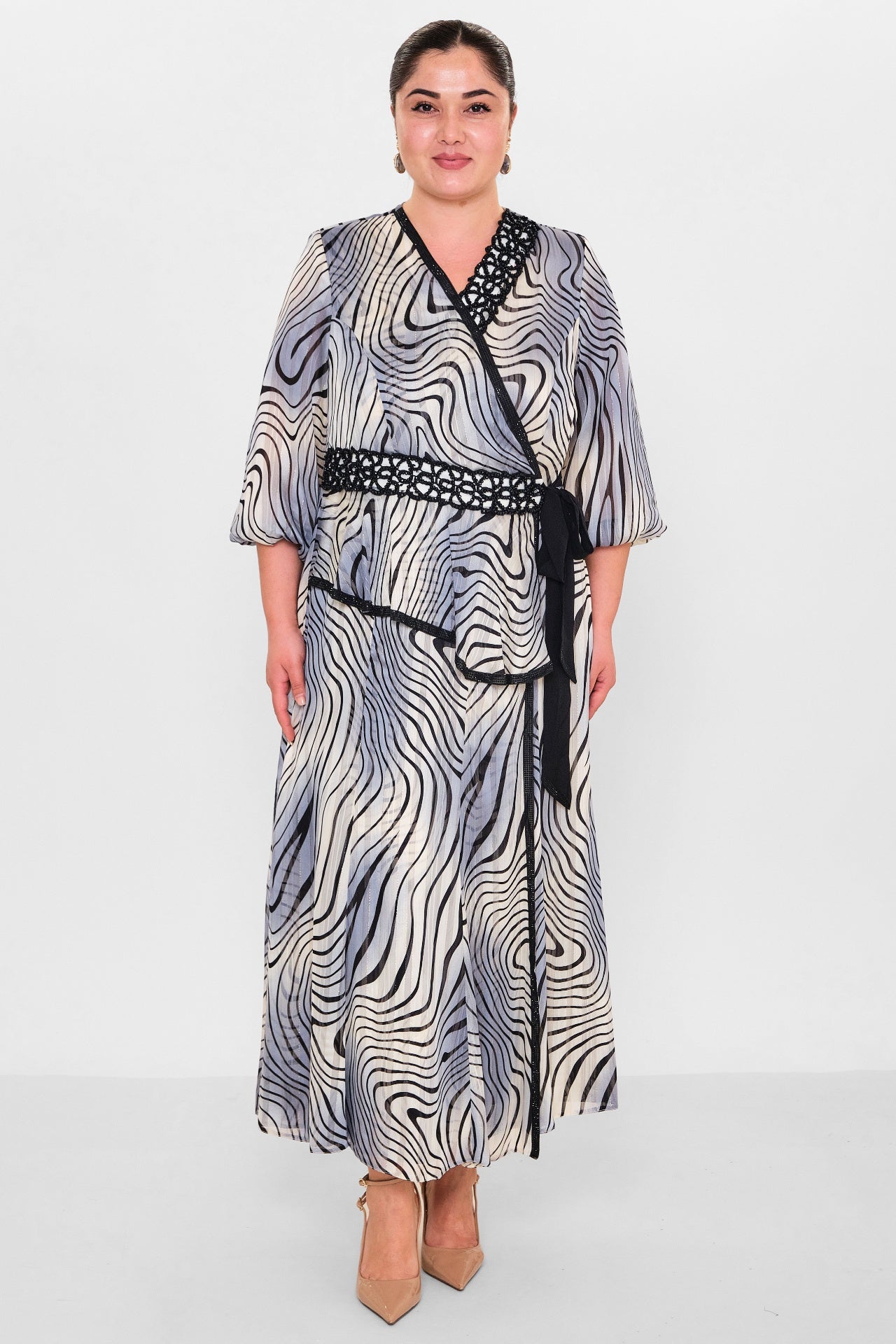 Gumanize - Plus Size Dress (GMZ2025-1062-7497) - 8690200149634