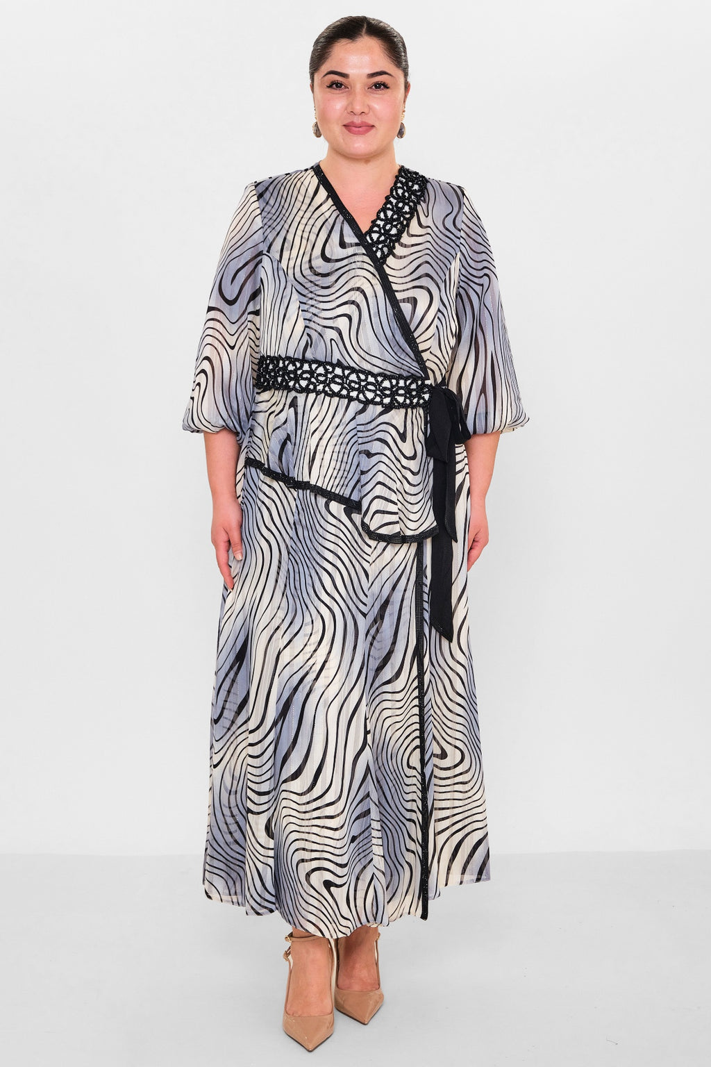 Gumanize - Plus Size Dress (GMZ2025-1062-7497) - 8690200149634