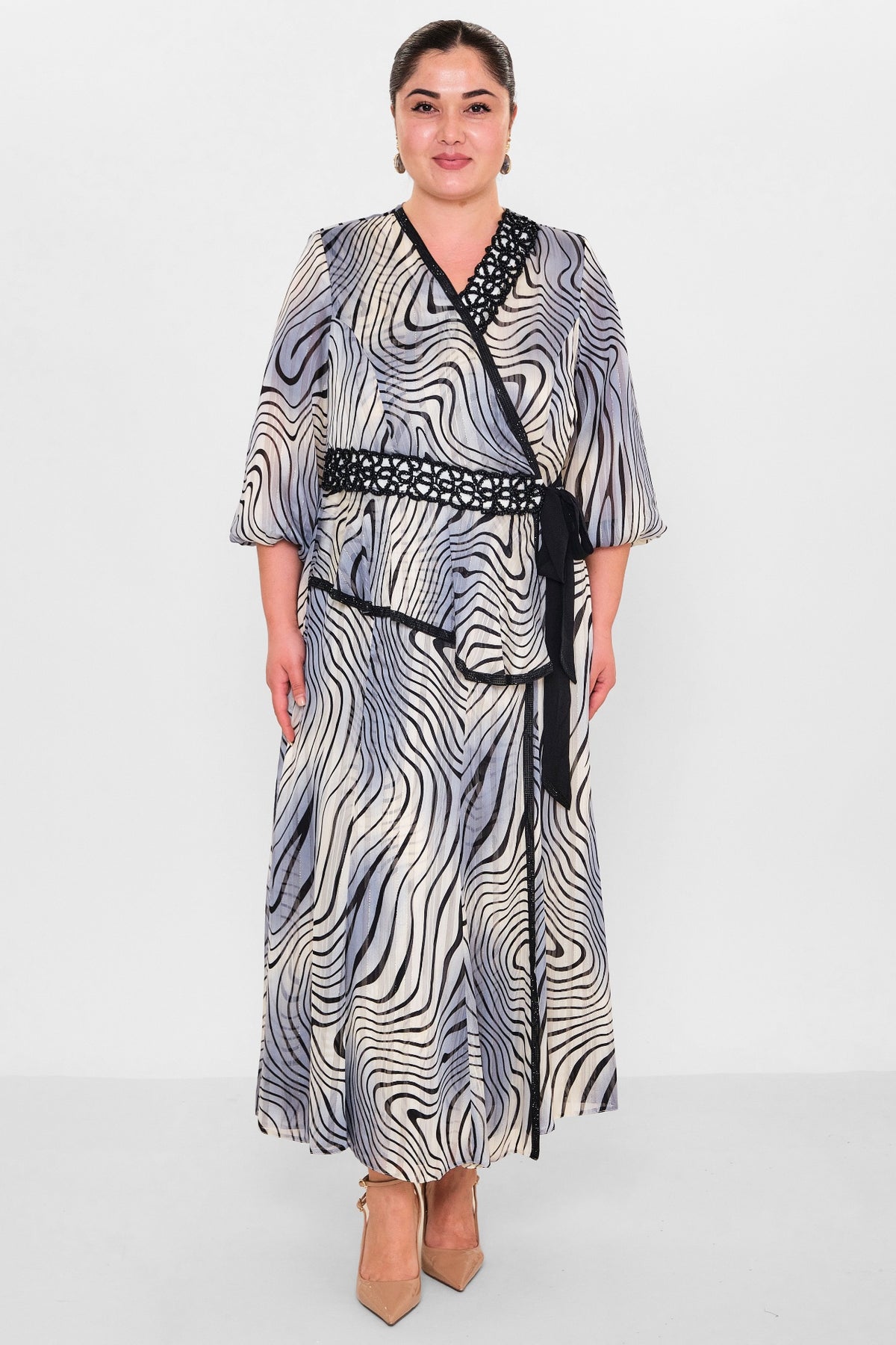 Gumanize - Plus Size Dress (GMZ2025-1062-7497) - 8690200149634
