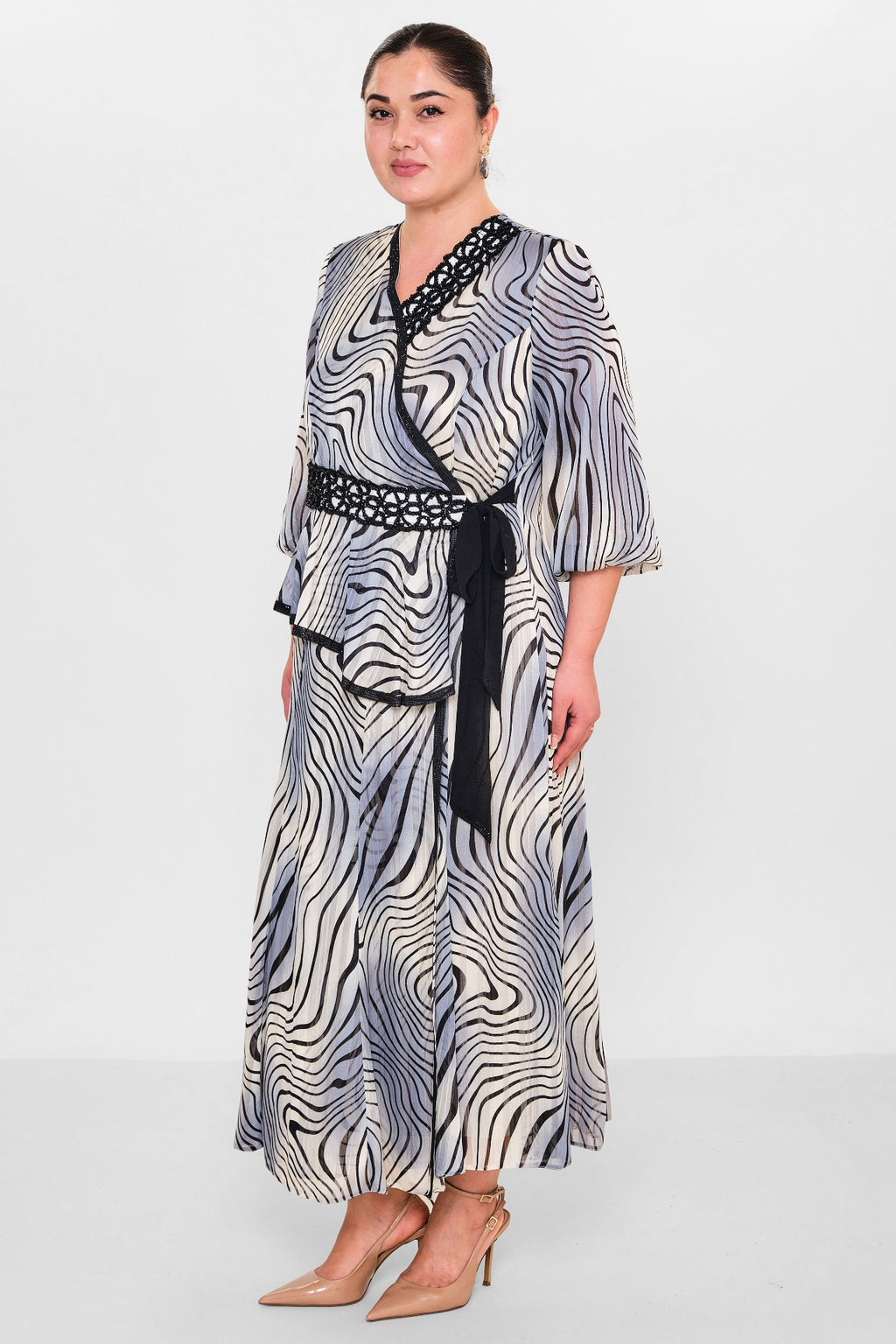 Gumanize - Plus Size Dress (GMZ2025-1062-7497) - 8690200149634