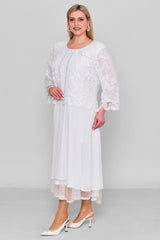 Gumanize - Extended Plus Size Dress (GMZ2025-1157-5792) - 8690200149641