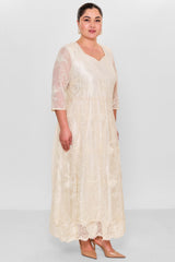 Gumanize - Plus Size Dress (GMZ2025-687-7665) - 8690200149672