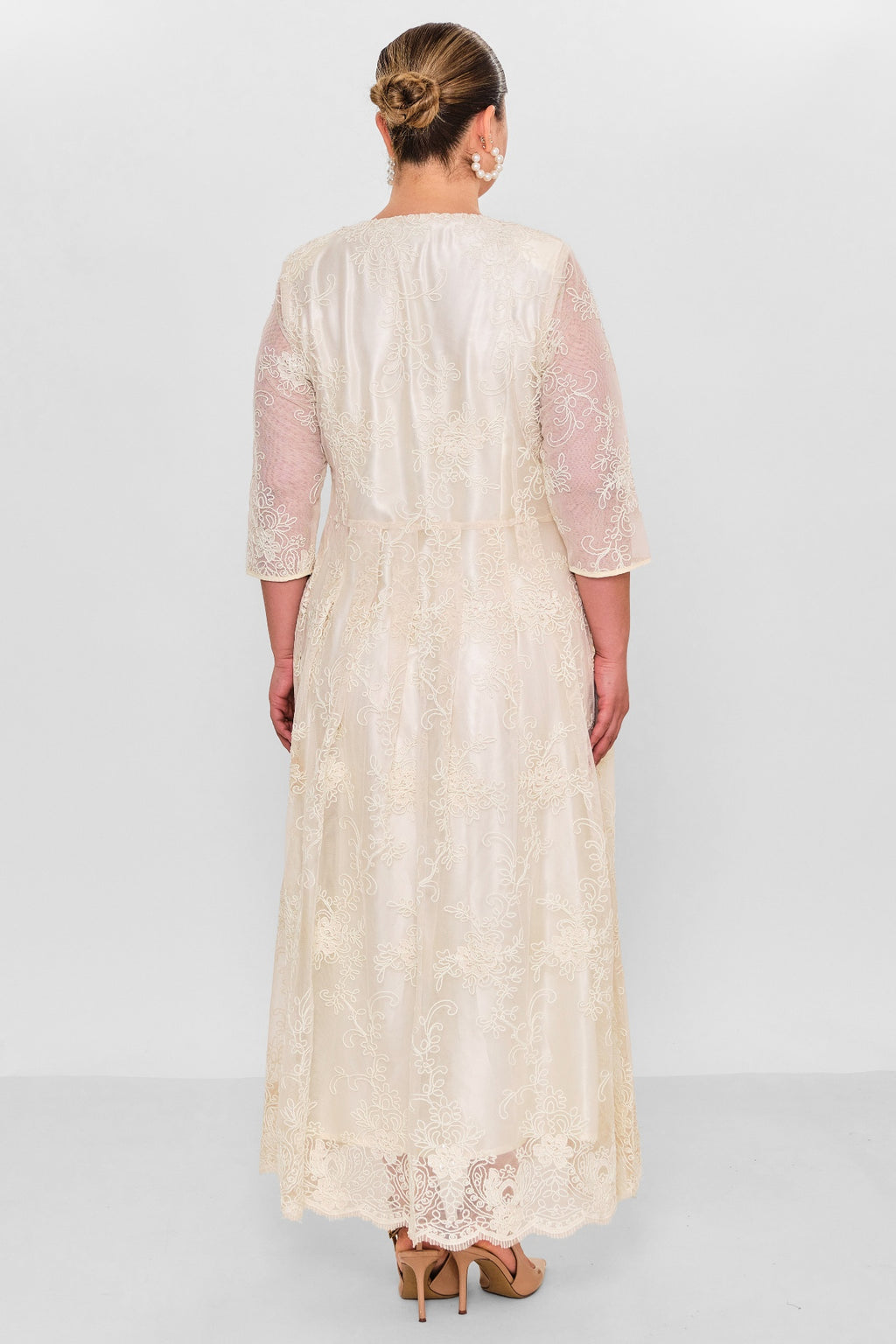 Gumanize - Plus Size Dress (GMZ2025-687-7665) - 8690200149672