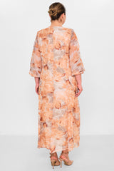 Gumanize - Plus Size Dress (GMZ2025-726-7666) - 8690200149689