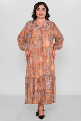 Gumanize - Extended Plus Size Dress (GMZ2025-762-7507) - 8690200149696