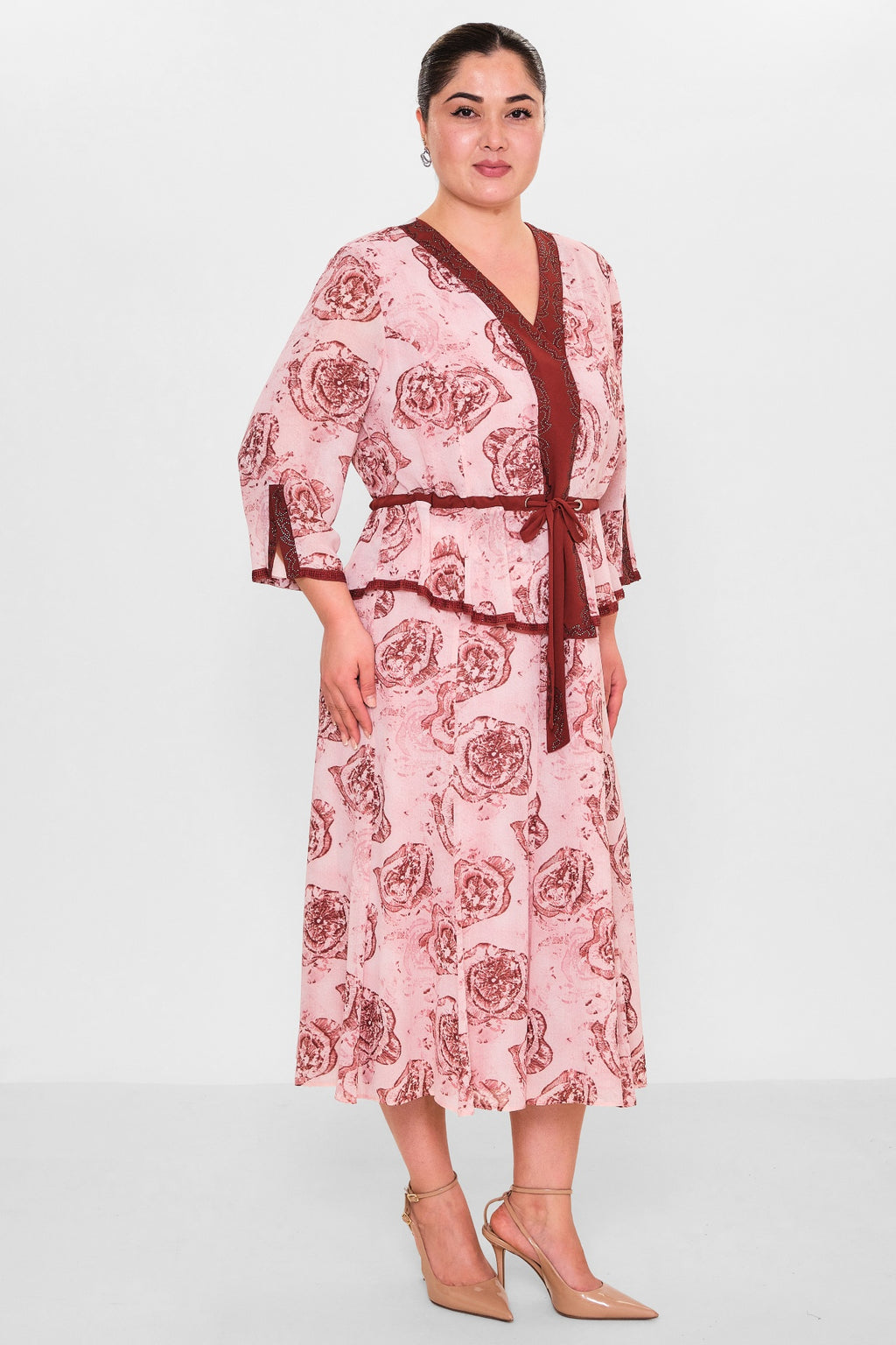 Gumanize - Plus Size Dress (GMZ2025-869-7635) - 8690200149702
