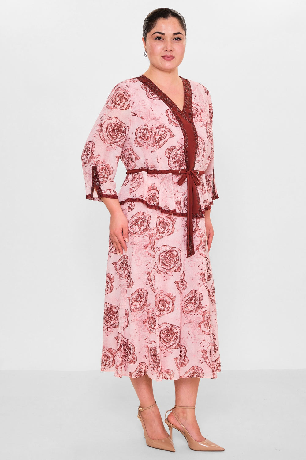 Gumanize - Plus Size Dress (GMZ2025-869-7635) - 8690200149702