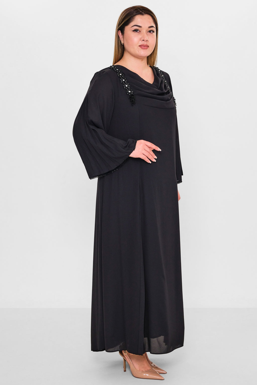 Gumanize - Extended Plus Size Dress (GMZ2026-676-6842) - 8690200149726