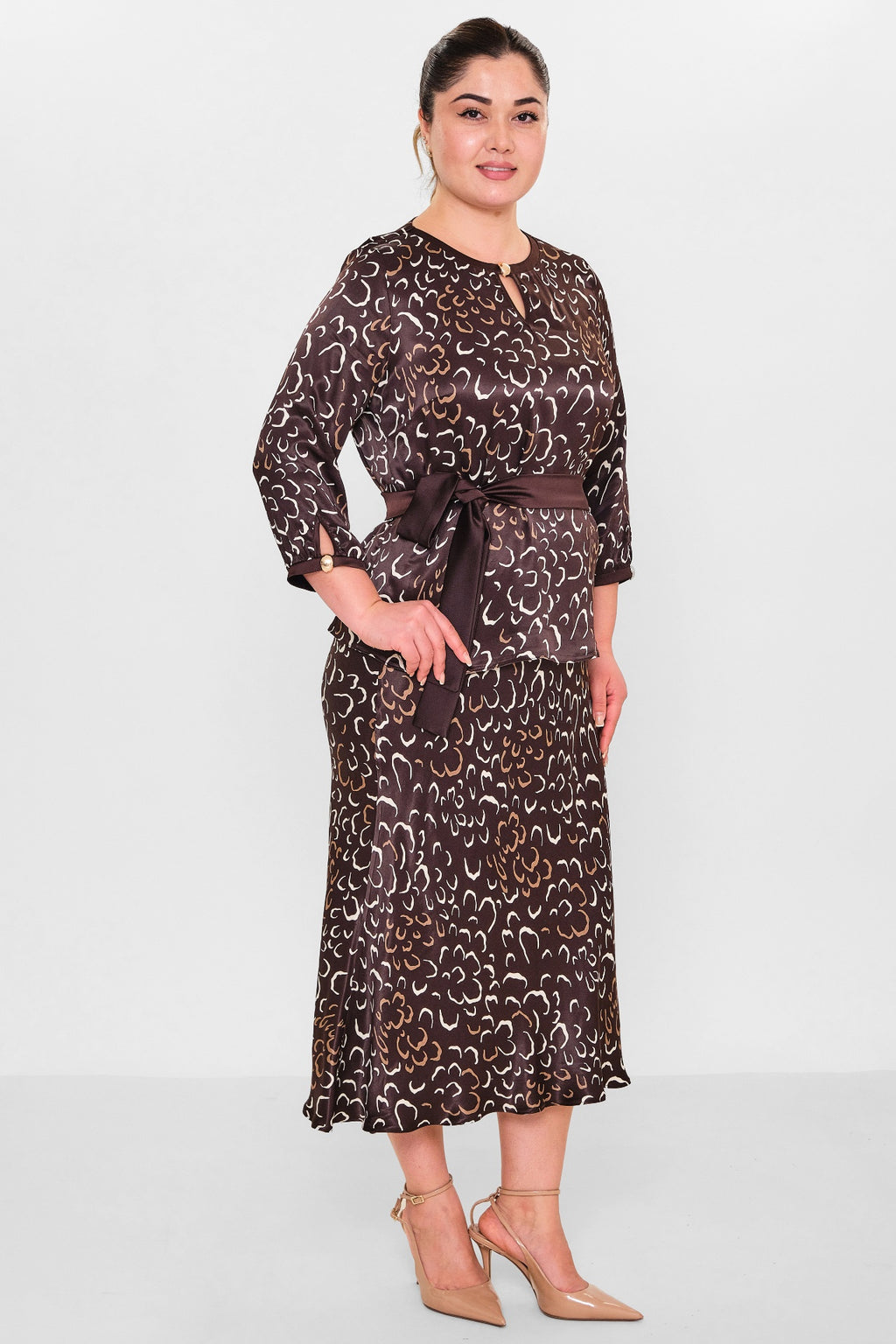 Dress port - Plus Size Suit (DSP26Y3431) - 8690200149733