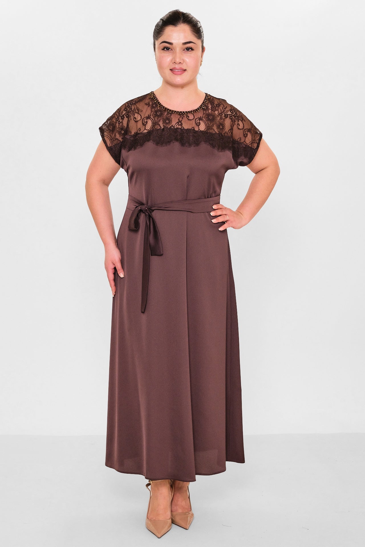 Dress port - Plus Size Suit (DSP26Y5741) - 8690200149740
