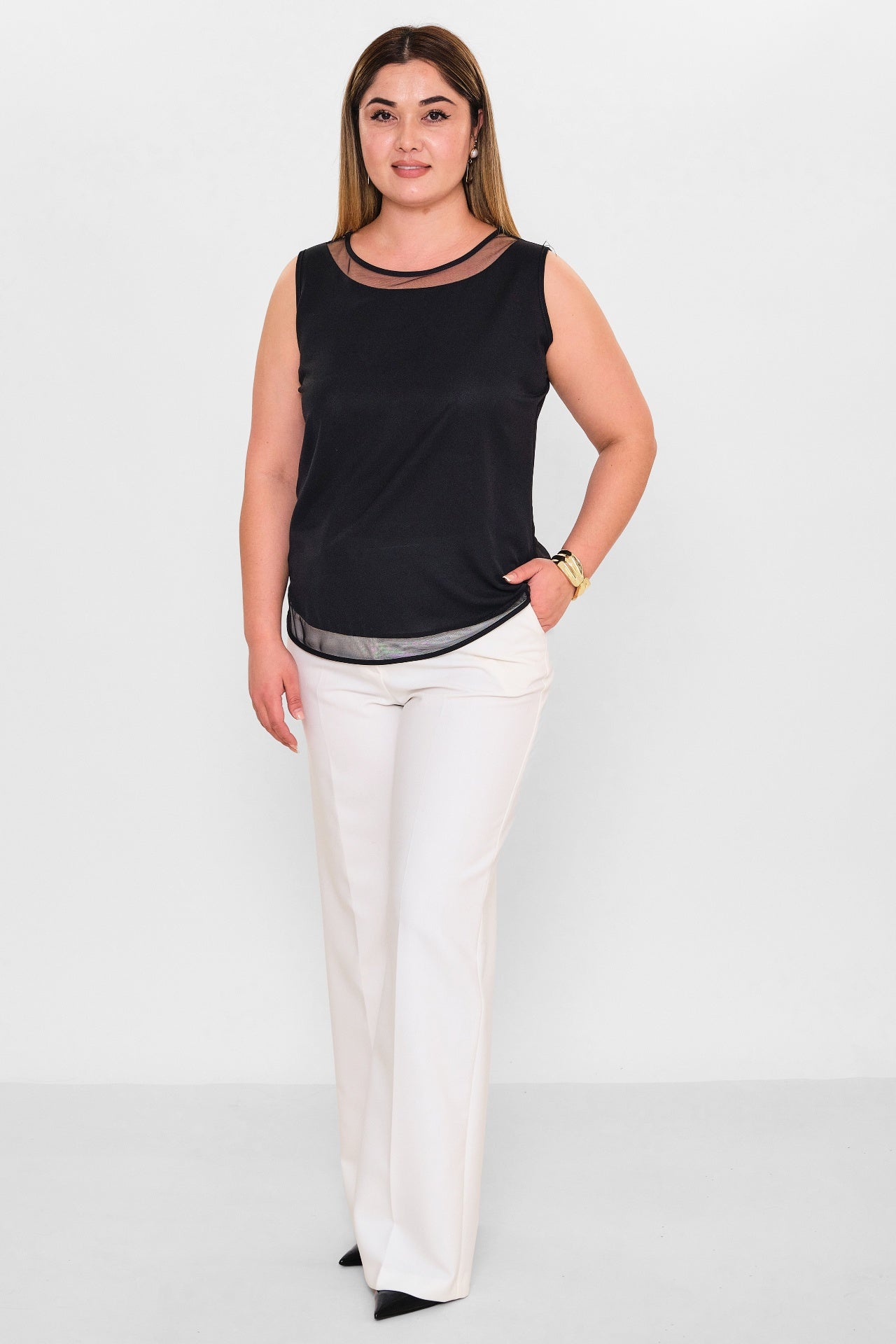 Kifayet - Plus Size Blouse (KFY26Y16879) - 8690200149955