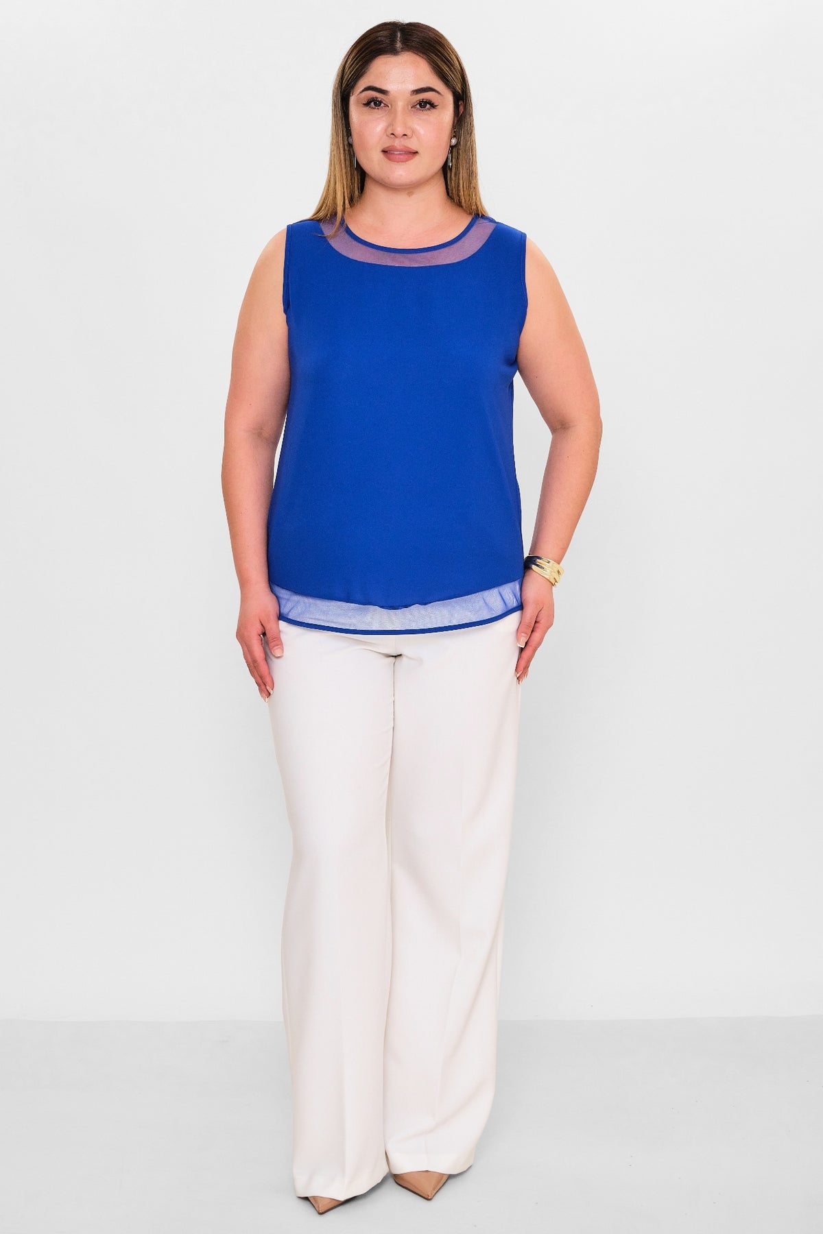 Kifayet - Plus Size Blouse (KFY26Y16879) - 8690200149993