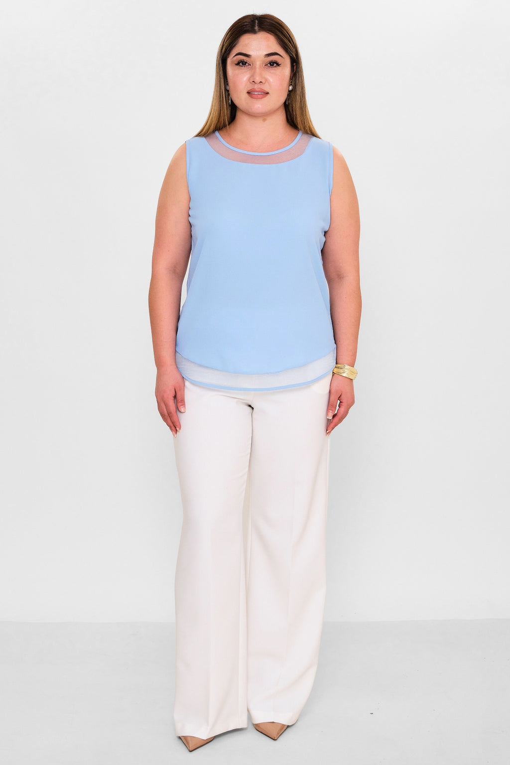 Kifayet - Plus Size Blouse (KFY26Y16879) - 8690200150012