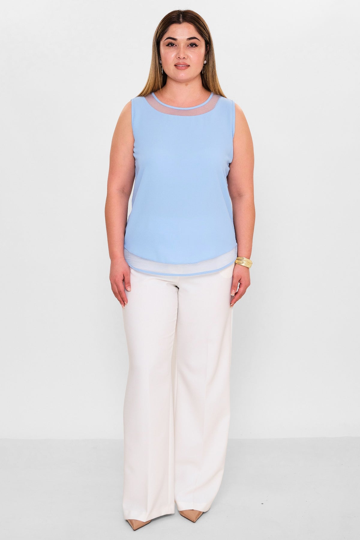 Kifayet - Plus Size Blouse (KFY26Y16879) - 8690200150012