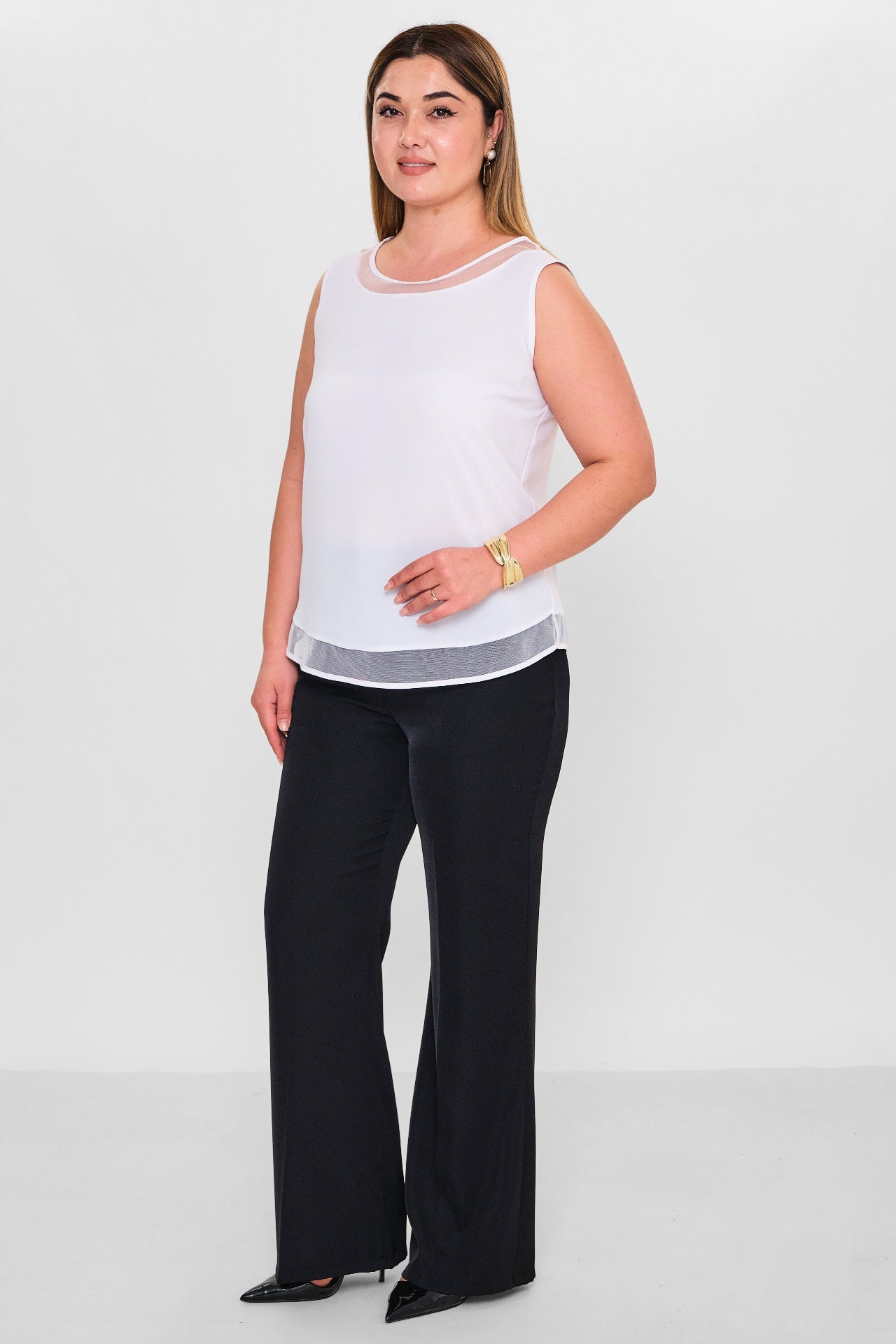 Kifayet - Plus Size Blouse (KFY26Y16879) - 8690200150036
