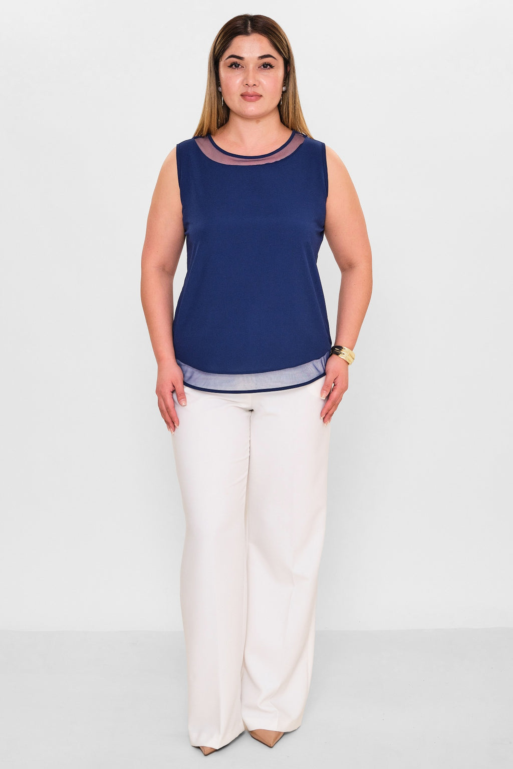 Kifayet - Extended Plus Size Blouse (KFY26Y22641) - 8690200150067