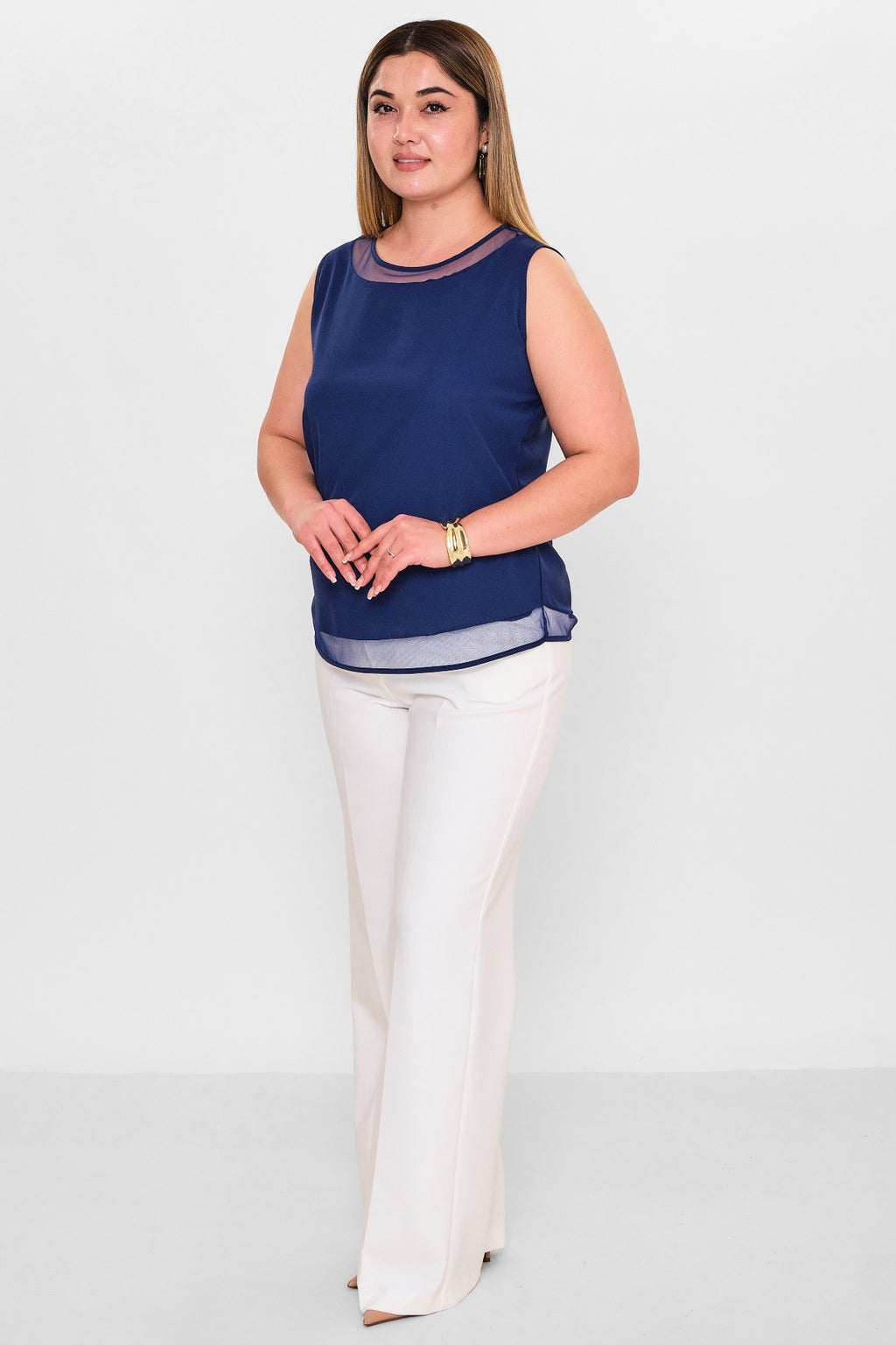 Kifayet - Extended Plus Size Blouse (KFY26Y22641) - 8690200150067
