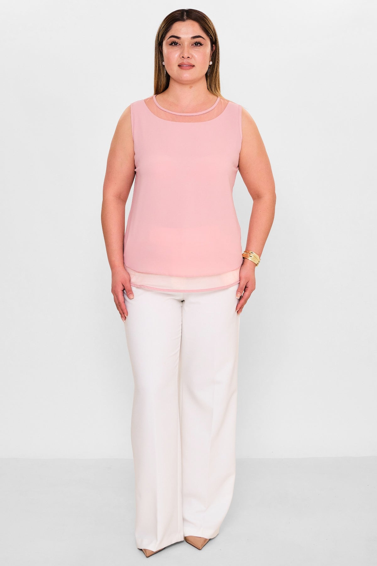 Kifayet - Extended Plus Size Blouse (KFY26Y22641) - 8690200150074