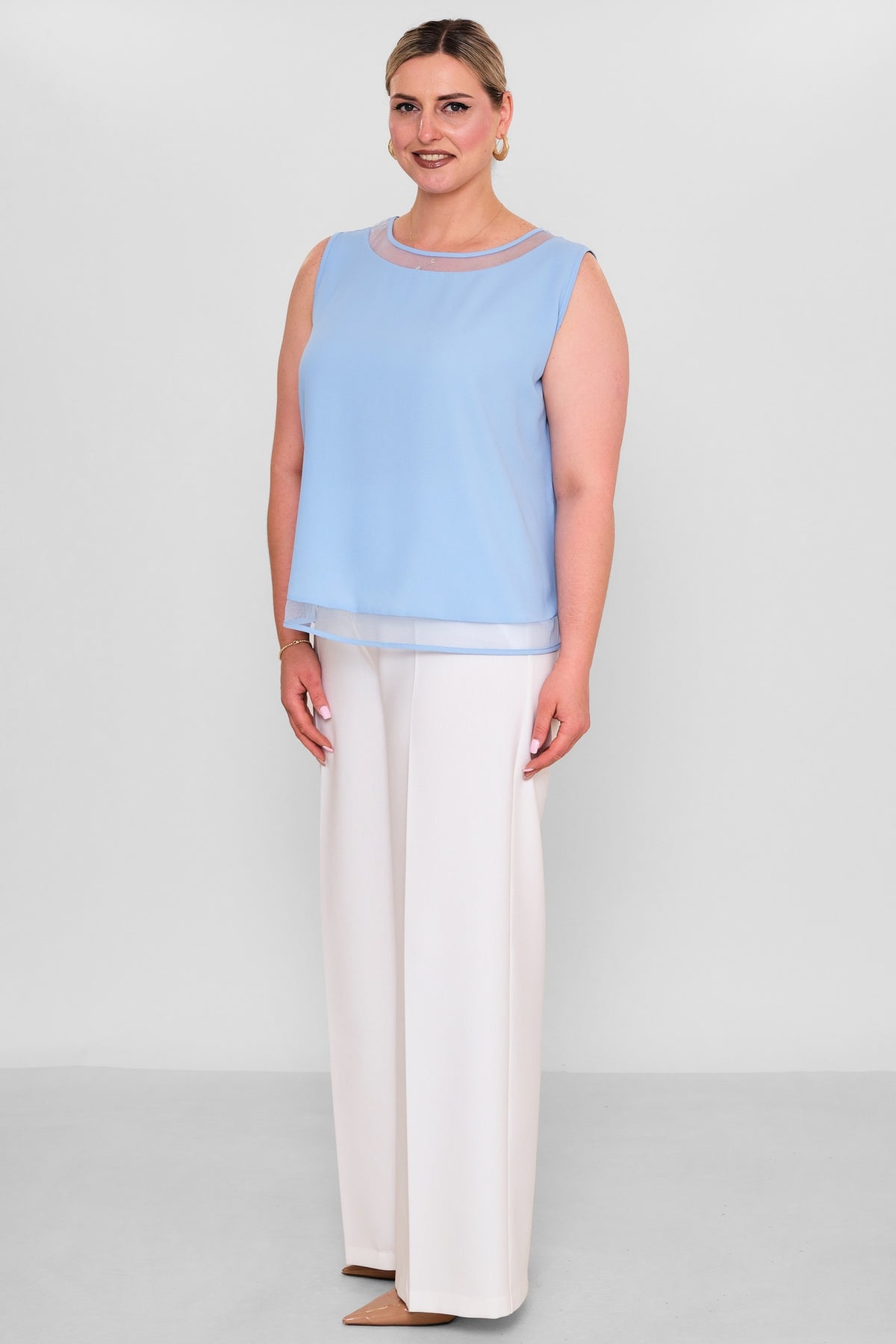 Kifayet - Extended Plus Size Blouse (KFY26Y22641) - 8690200150104